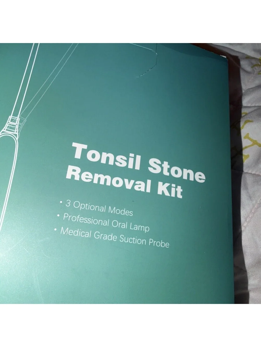 Tonsil Stone Remover Kit Electronic 150 Degree Rotate Tonsil Stone Remover NEW